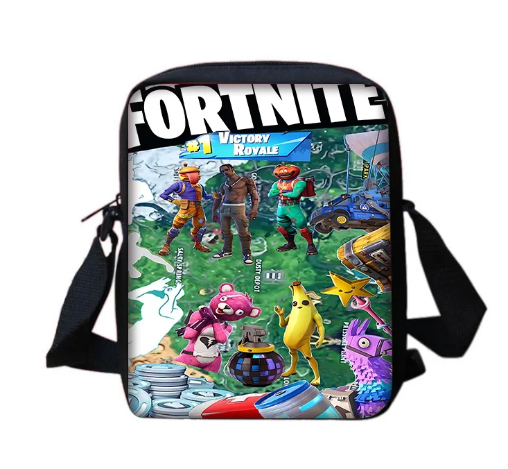 

Hot Game Boy Girls Printed Shoulder Messenger Bag Child Casual Handbag Men Women Phone Bag Design-F-FortniteS Shopping Bag