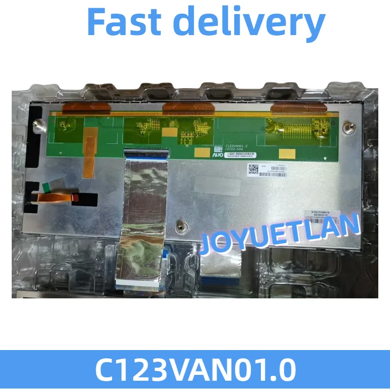 Adecuado para la pantalla LCD de instrumentos originales para vehículos C123VAN01.0 de 12,3 pulgadas