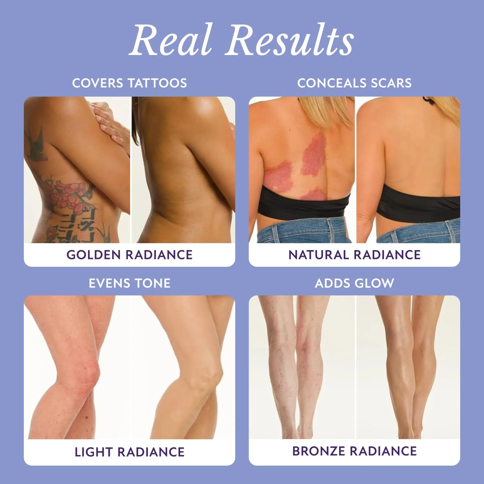 ウェストモア ビューティー ボディ カバレッジ パーフェクター – ウォータープルーフ レッグ＆ボディメイクアップ – タトゥーカバーアップメイクアップ – 3.5オンス（ナチュラルラディアンス）