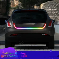 For Lancia Ypsilon ypslon Delta 3 Thesis Car Taillight Rear Bumper Tail Light Rear trunk light Led strip decoration 1.2m 12v