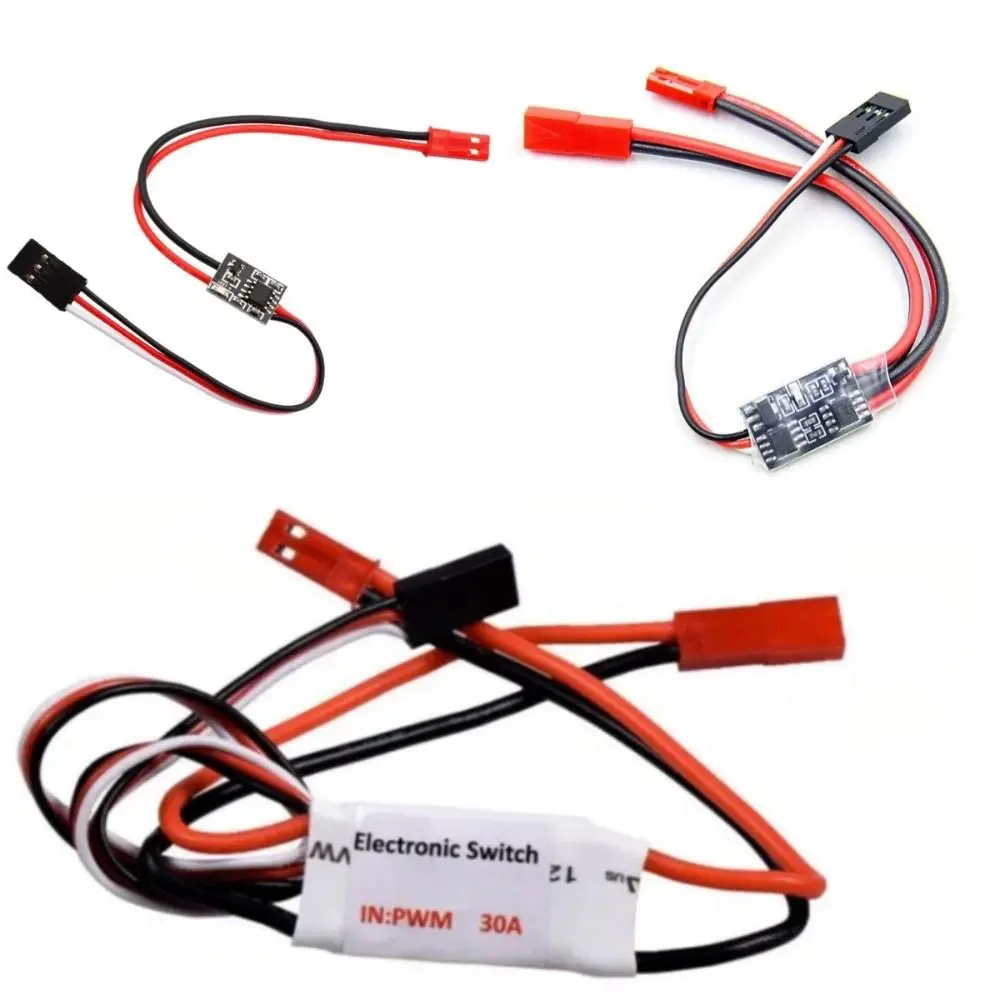New 2-20A Remote Controller Switch High Current PWM Signal Control Electronic Switch 3-30V Aerial Water Pump RC Parts