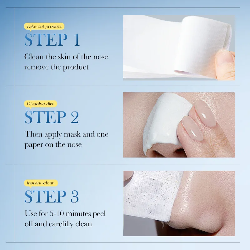 2% Salicylic Acid Blackhead Remover Mask Gentle Hydration Deep Pore Cleansing Cream Daily Pore Oil Control Cleansing