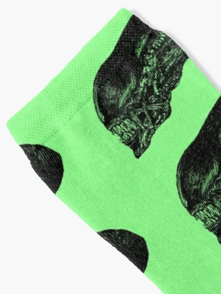 Xenomorph Socks Heating sock retro anti slip football Socks Male Women's