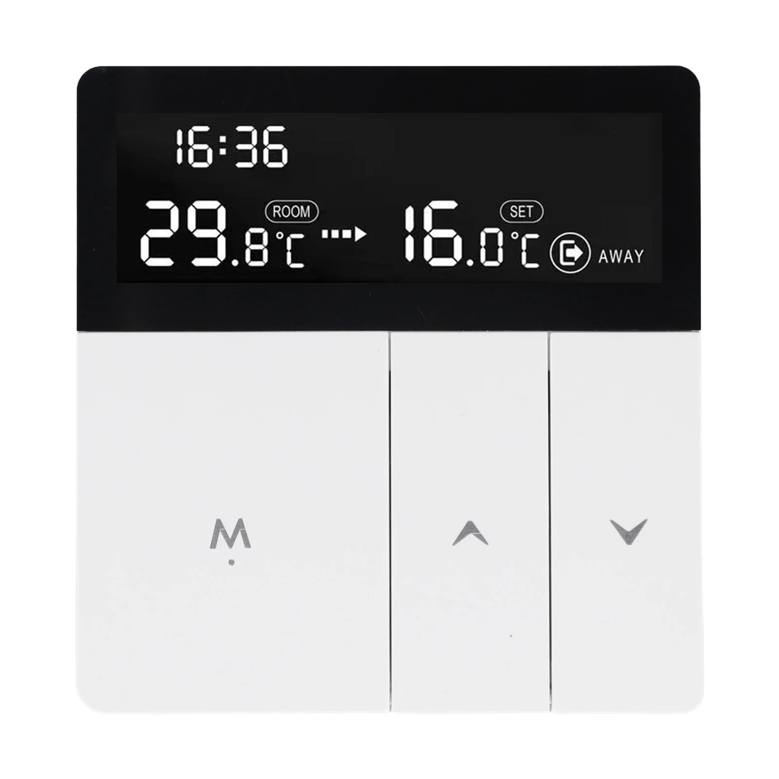 

Water Gas Wall Mounted Boiler Thermostat Controller IP20 Electric Underfloor Heating Thermostat Smart Home 90-240V AC 50/60HZ