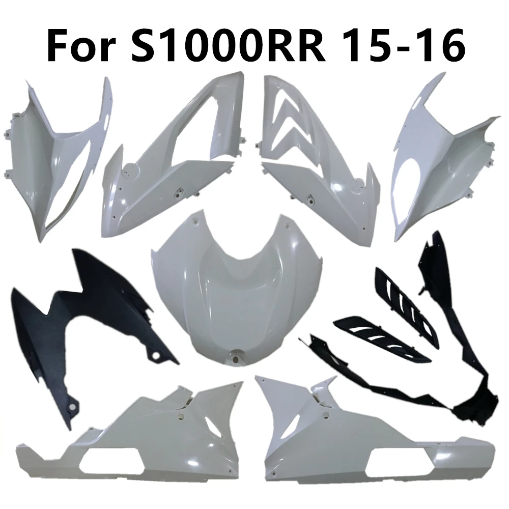 Unpainted Motorcycle Cowling Accessories For BMW S1000RR S1000 RR 2015-2016 Fairing Part Side Panel Injection Plastic