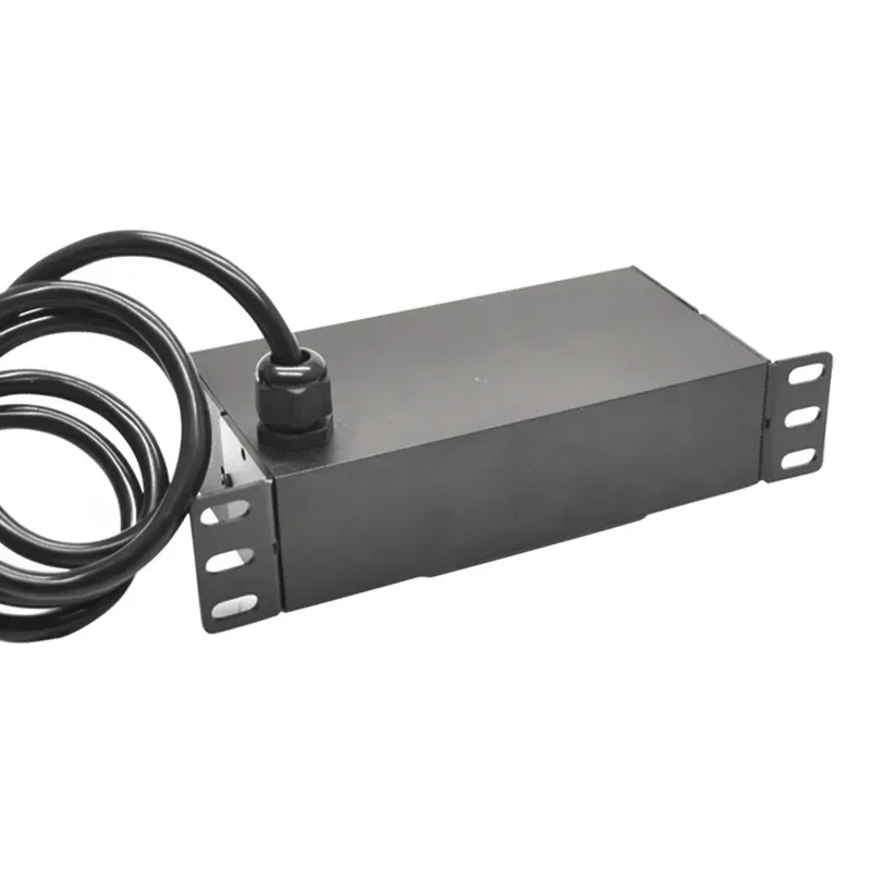 Tomada de Extensão Escondida, Voltímetro Digital, Medidor de Energia com Interruptor, 2USB, 4 Formas, Tomada Universal, Cabo de 2m