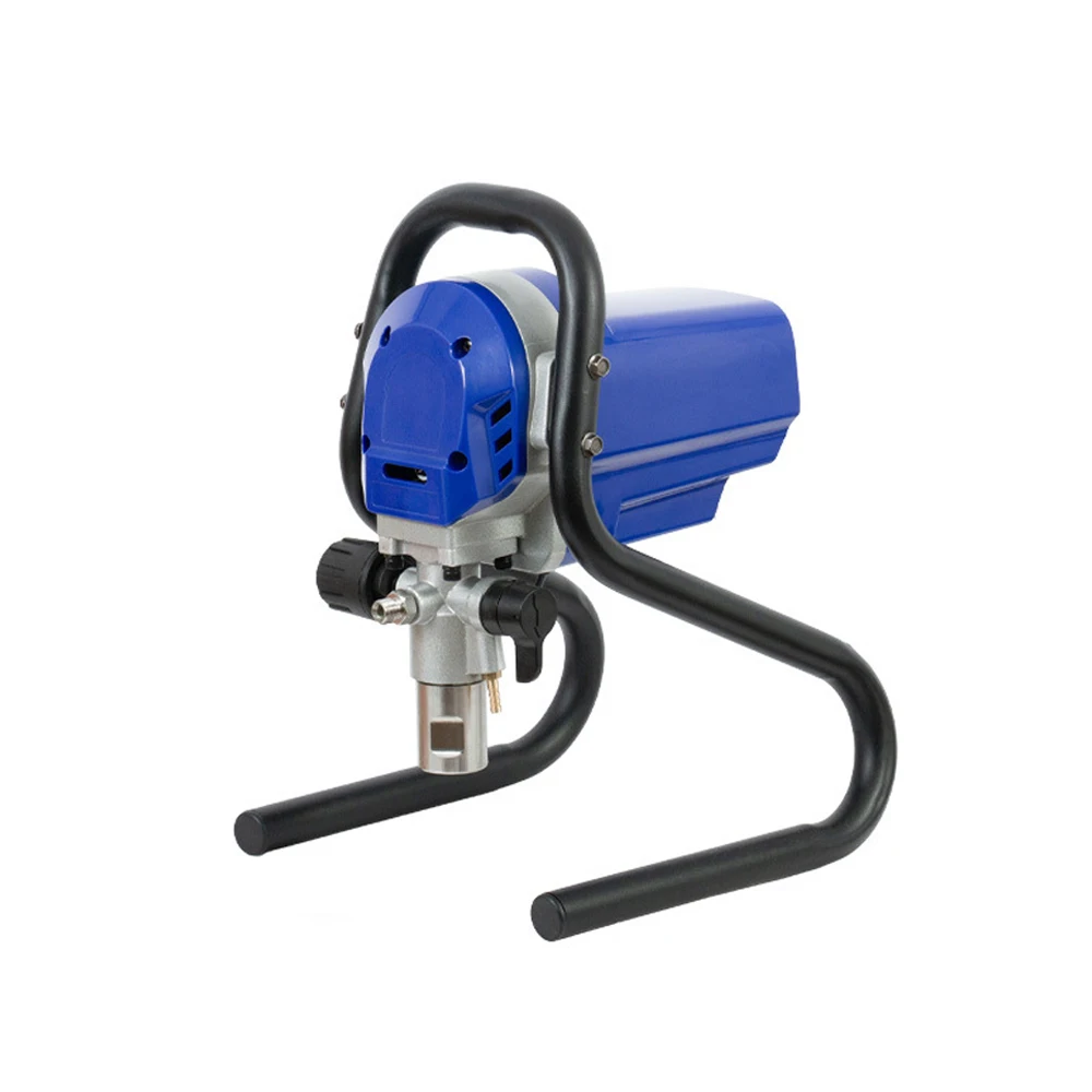 ماكينة طلاء بالرش بدون هواء 110 فولت 220 فولت للاستخدام المنزلي للجدار سهل التشغيل