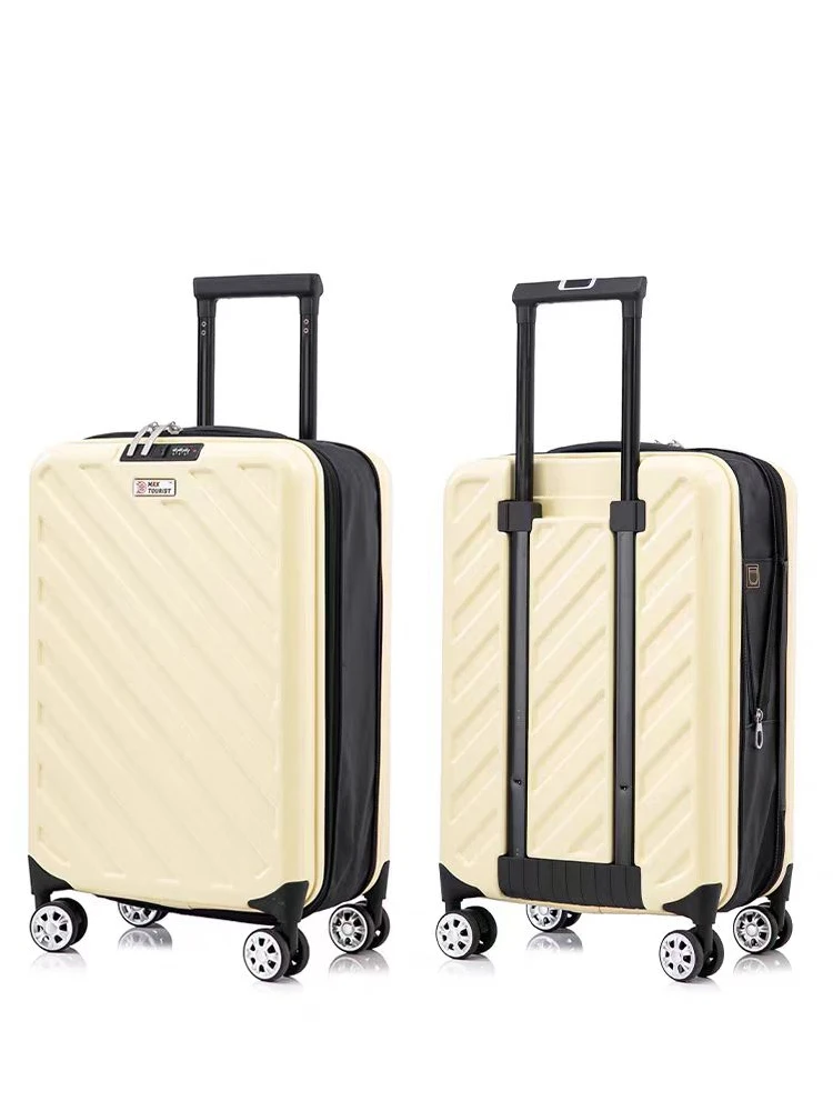 

Foldable Suitcase New Ultra-Thin Expandable Trolley Case Lightweight and Easy to Pack Combination Lock Travel Suitcase