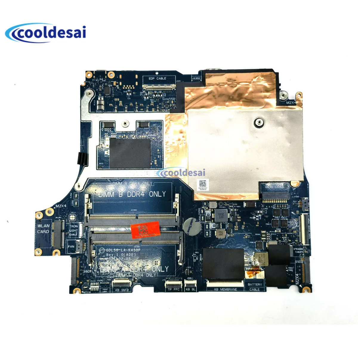 LA-K455P i5-11400H/i7-11800H CPU RTX3050/RTX3050TI GPU Laptop Motherboard For Dell G15 5511 Notebook Mainboard Test OK