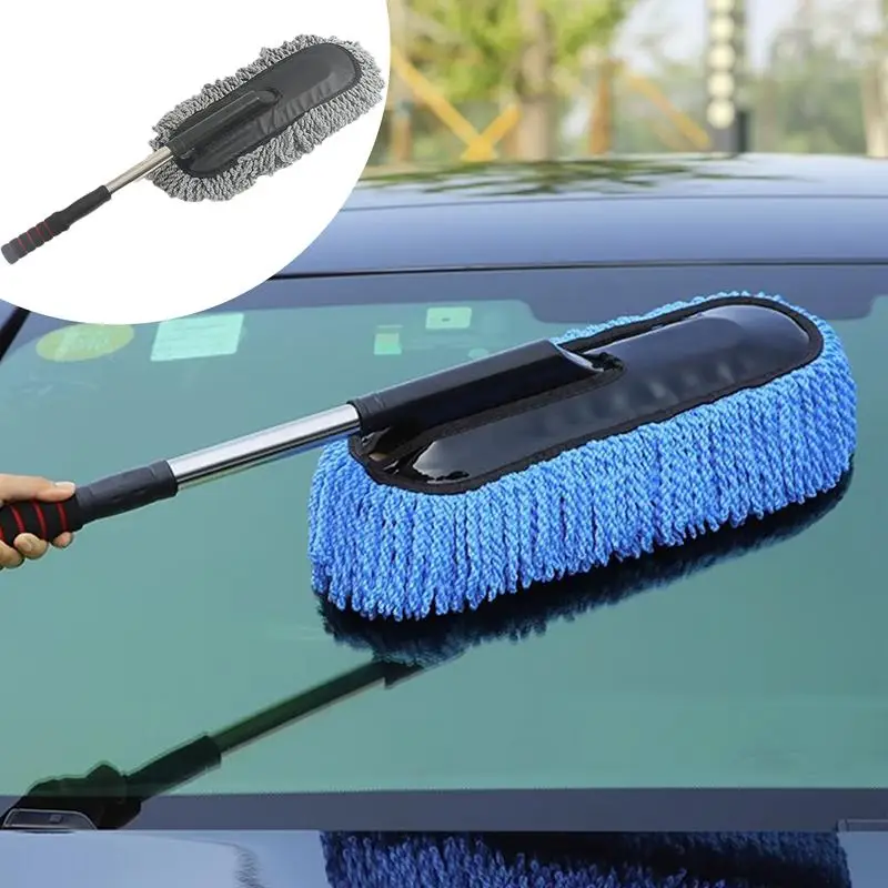 

Car Duster Soft Microfiber Car Dust Mop Home Cleaning Dust Removal Brushes Car Dusters With Extendable Handle Car Accessories