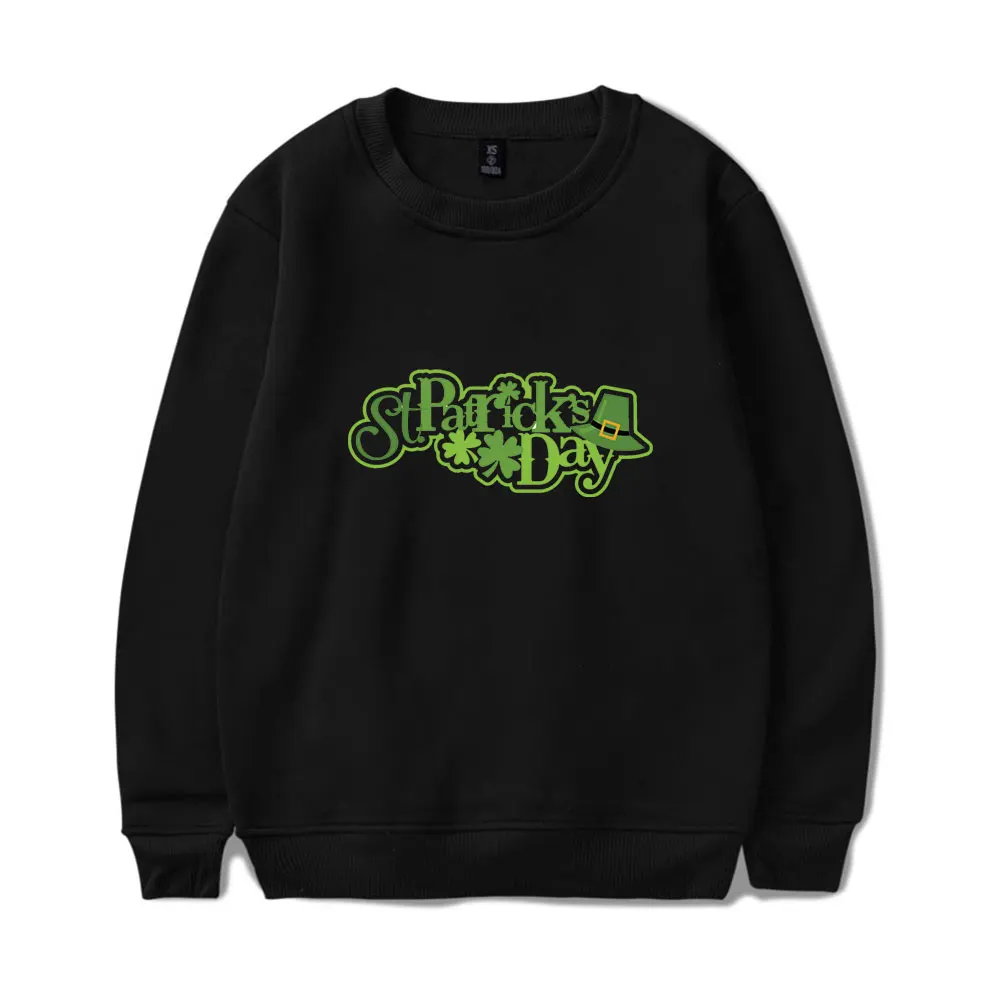 

St.Patrick's Day Sweatshirt Long-Sleeved Top HipHop Pullover Fashion Clothes Man/Woman Streetwear