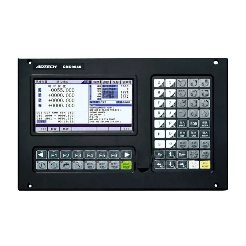 Adtech Upgrades Cnc9640/Cnc9650 4-axis 5-axis Controller To Replace Cnc4640 With Latest Cpu And Large Memory (512mb)