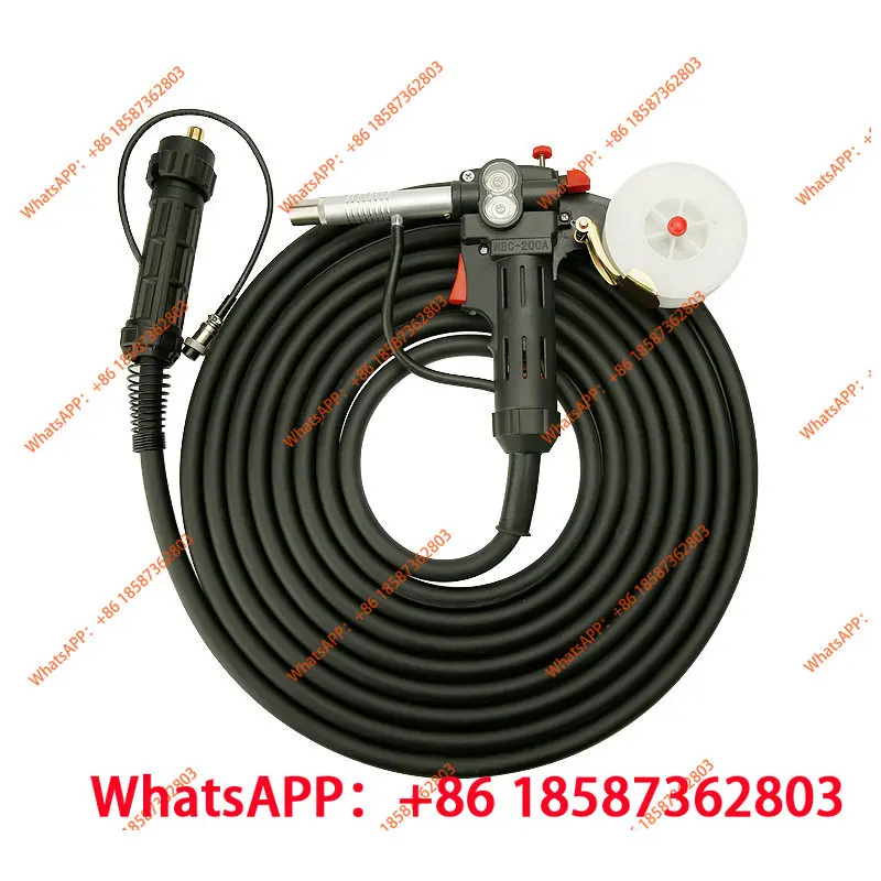 Gas shielded welding gun  two  machine European interface welding gun 200A  5 meters argon shielded