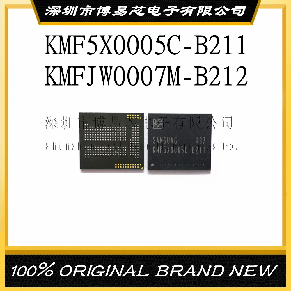 

KMF5X0005C-B211 KMFJW0007M-B212 BGA221 emcp 4+512 4G