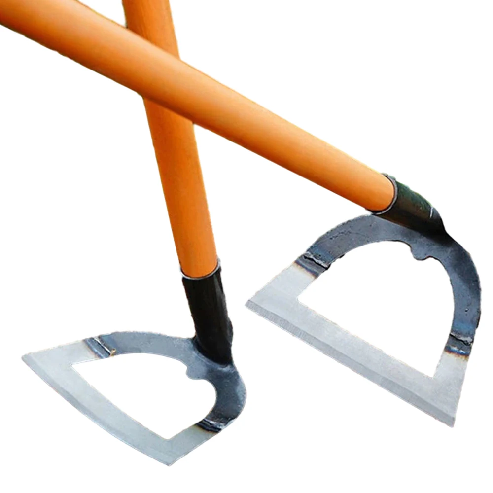 Imagem -02 - Handheld Aço Oco Jardinagem Ferramenta Weeding Rake Labor-saving Weeding & Loosening Solo Artefato Harrow Farm Tool Jardinagem