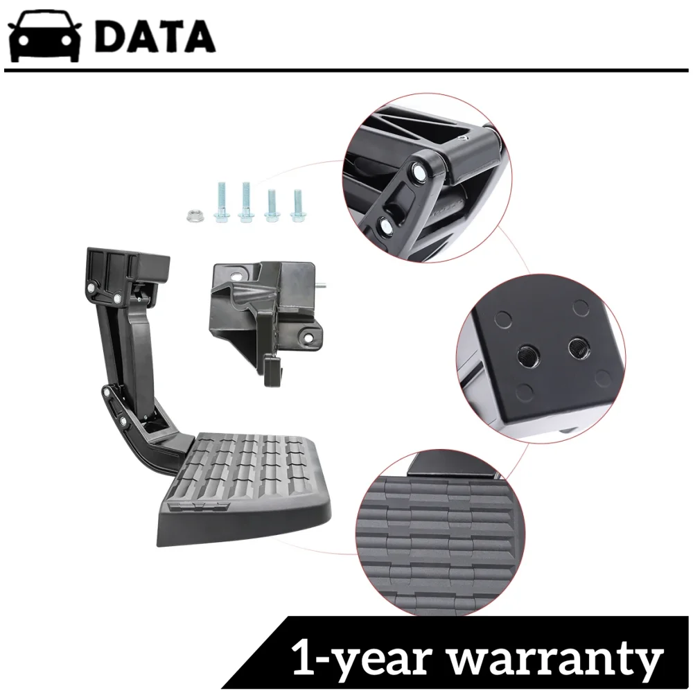PTS30-34000 Retractable Tailgate Bed Step Folding Truck Step Retractable Foot Pedal Fits For Toyota Tundra 2022 2023 PTS30-34000