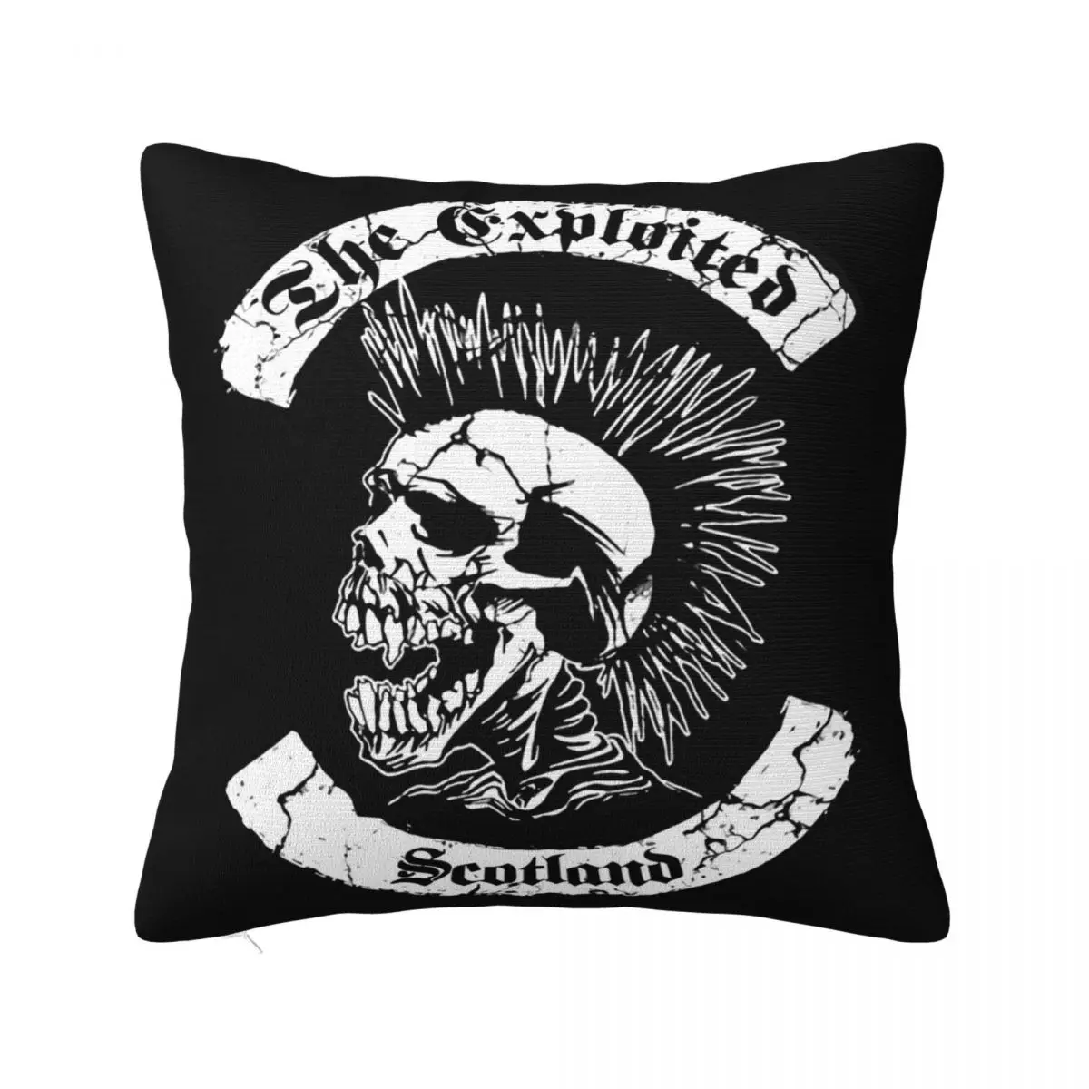 The Exploited Scotland White New New Official 2019Warmer W Print 2021 Geek Many Colors Pillow Case