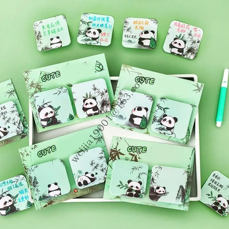 60sheets الكرتون الملاحظات اللزجة وسادة مذكرة Small Smetepads للإشارة إلى اليومية .H05A