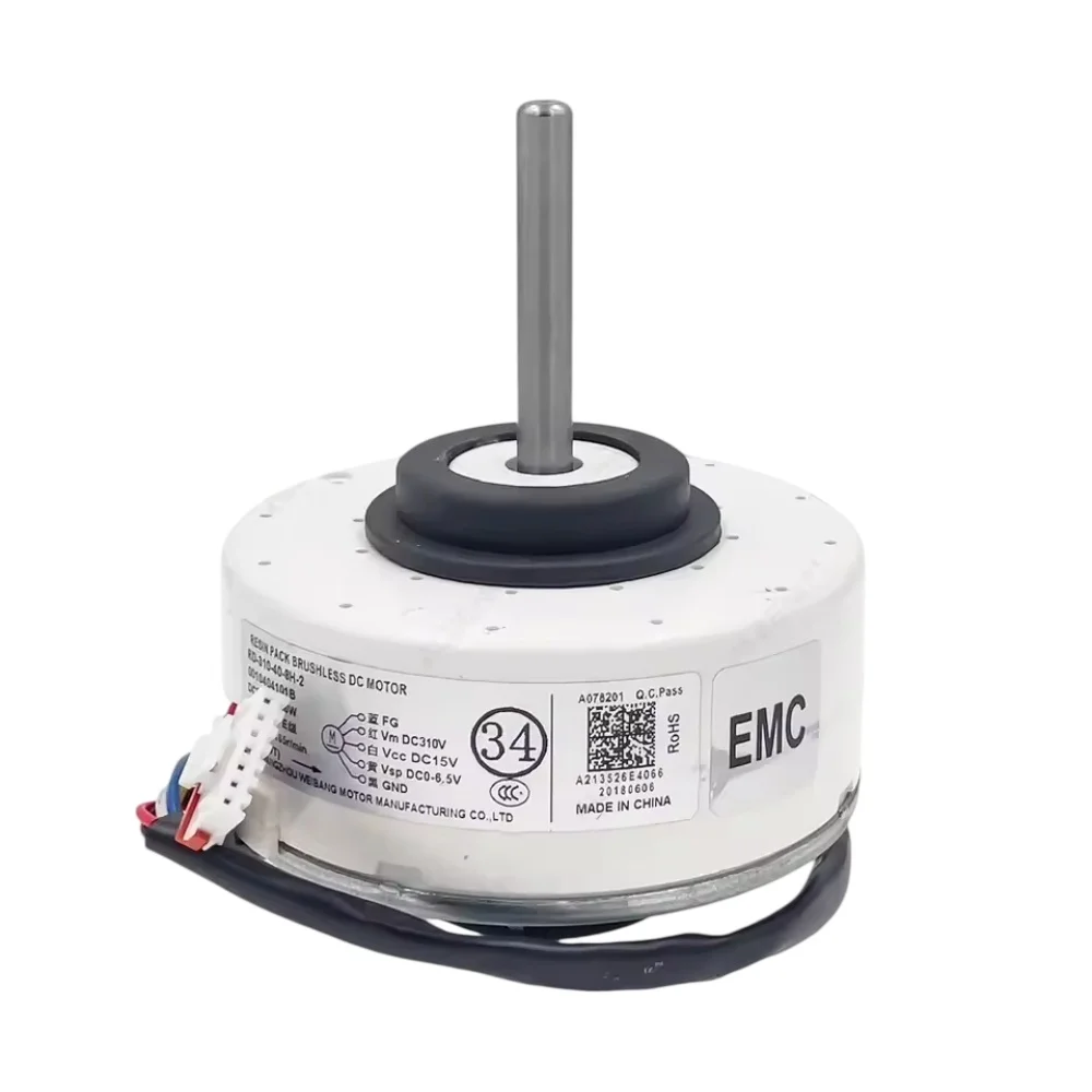 New HVAC Indoor Unit DC Fan Motor WZD-40D WZD-40E 0010404101B 0010404101A Refrigeration Parts for Air Conditioning Systems
