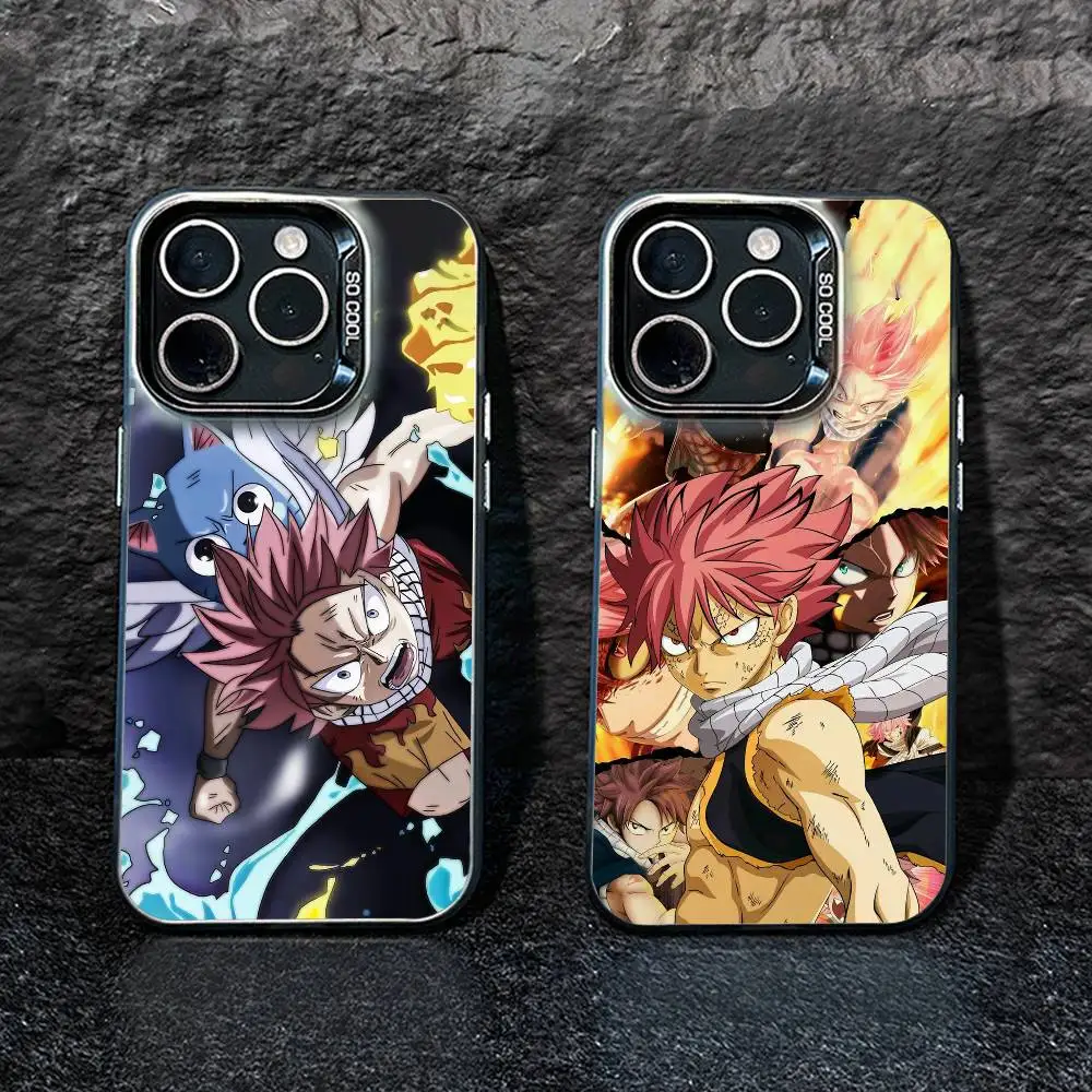 

ANIME I-FAIRY TAIL Phone Case For iPhone17, 16,15,14,13,12 Pro Max Black Candy Matte Shockproof Cover