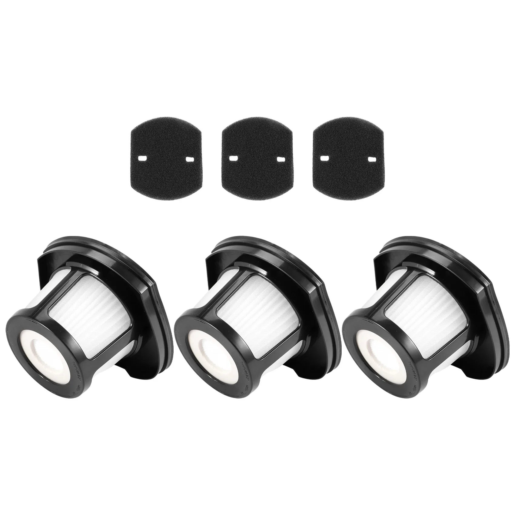 9 M-3 Pack Filters Voor Bissell 2390 2390A 2389 Huisdier Haar Gum Draadloze Huisdier Handstofzuigers Deel 614212 1614203 1614204