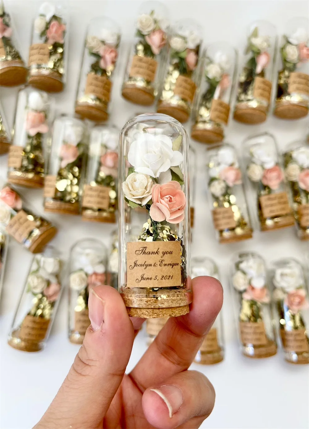 10 pcs Wedding favors for guests, Wedding favors, Favors, Dome, Glass dome, Cloche dome, Custom favors, Beauty and the Beast, Pa