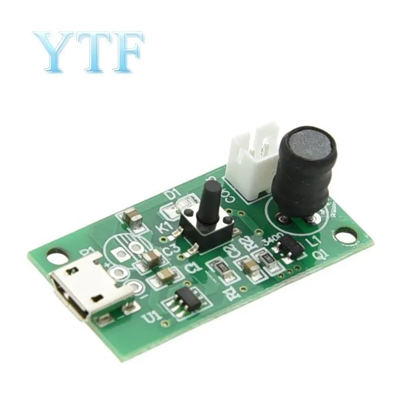 Humidifier USB Spray Module Accessories Atomization Chip Integrated Circuit Drive Circuit Board DIY Incubation Experiment Equipm