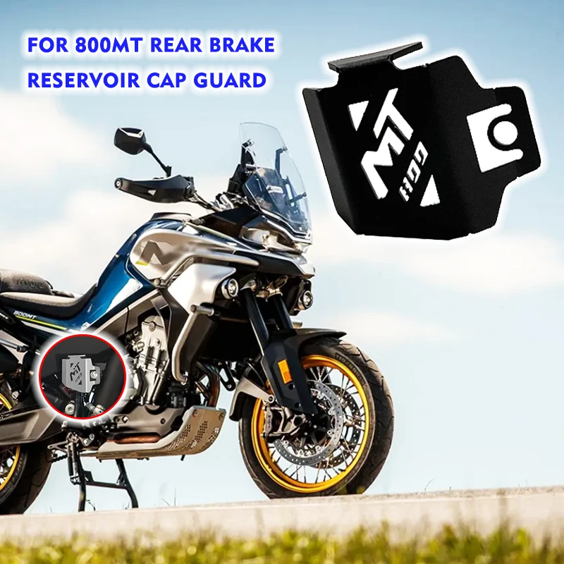 

NEW 800MT Motorcycle N39° Rear Brake Fluid Reservoir Cap Guard Accessories For CFMOTO 800MT MT800 CF800MT 2021 2022