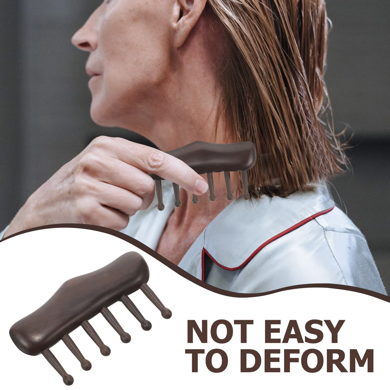 

Wooden Comb Anti Static Wood Massage Comb Wide Tooth Detangler for Women Men Scalp Stimulator Wooden Hair Massage Comb,