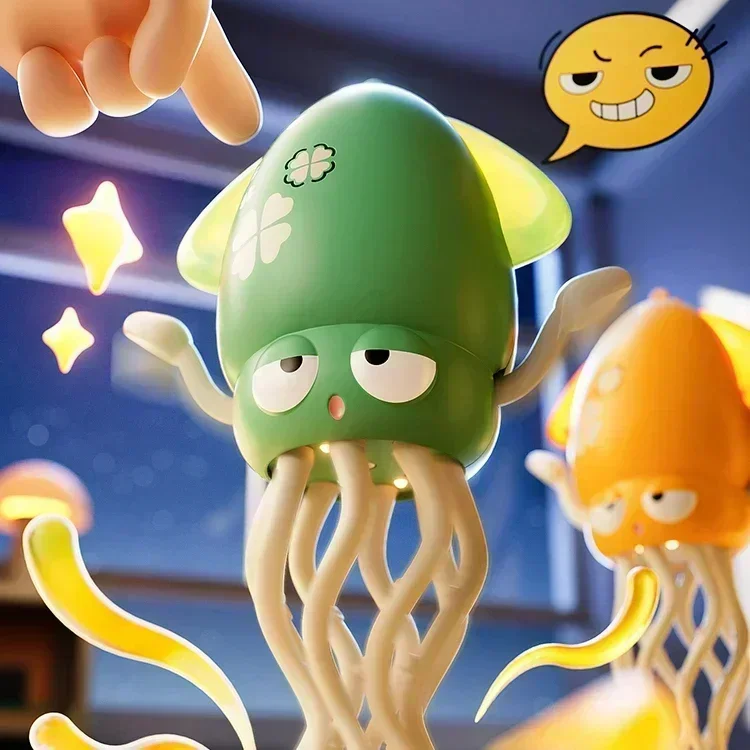 เต้นรํา Octopus เครื่องประดับสัตว์เลี้ยงอิเล็กทรอนิกส์การ์ตูน Interactive Development Moving การศึกษาของขวัญเพลงไฟตกแต่งบ้าน