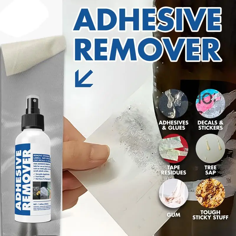 Safe Adhesive Remover Gentle Flooring Adhesive Remover Effective Portable Sticker Removal For Automotive Home Offices