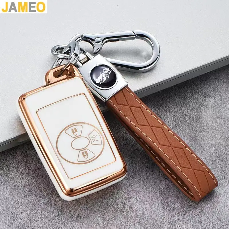 Dla Toyota Avalon Camry Corolla Yaris Smart New TPU Car Remote Key Cover Case Key Holder Protector Auto Accessories