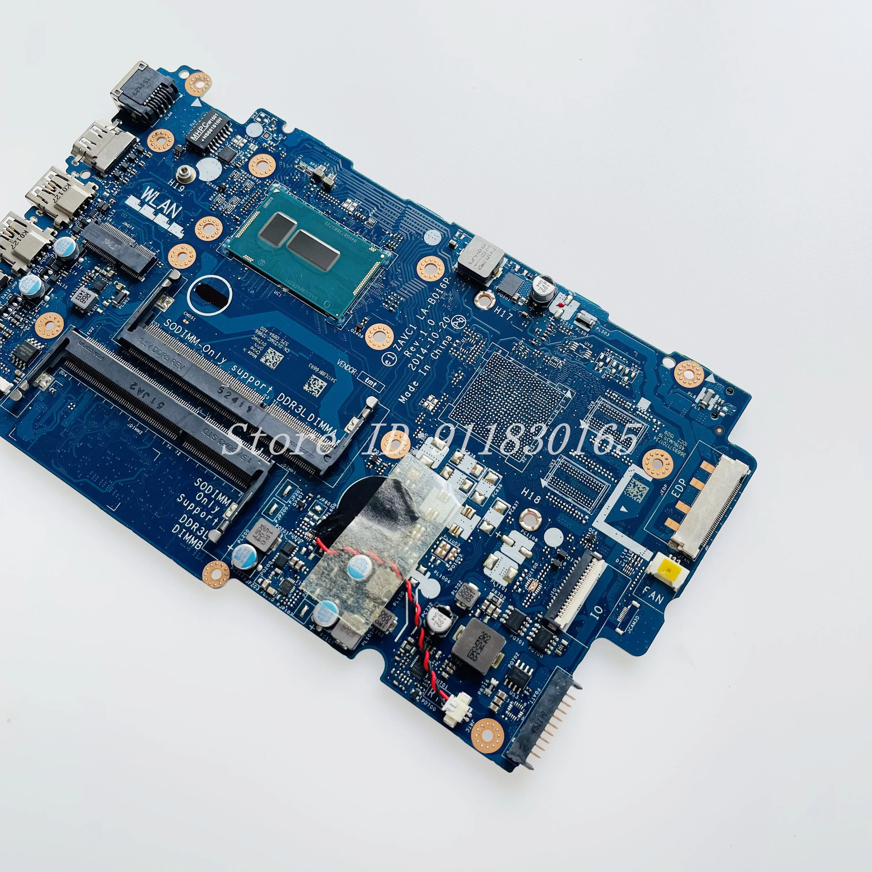 Imagem -05 - Placa-mãe Portátil para Dell Inspiron 5443 5447 5448 15 5543 5547 5548 i3 i5 i7 Cpu Uma Cn0v25mc 006m0k