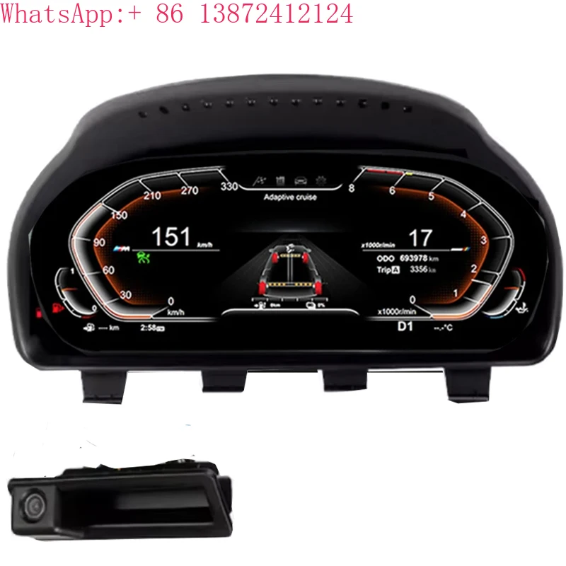 

Latest Original Digital LCD Instrument for BMW 5 Series F10 F11 F12 F15 F16 F18 F25 F26 Cluster Cockpit Speed Meter Dashboard