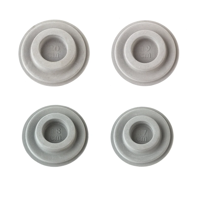 1PC Grau Beflockte Perle Bord Armband Halskette Perlen Organizer Fach Perlen Zubehör Mess Werkzeug Für Schmuck Machen – Detail 5