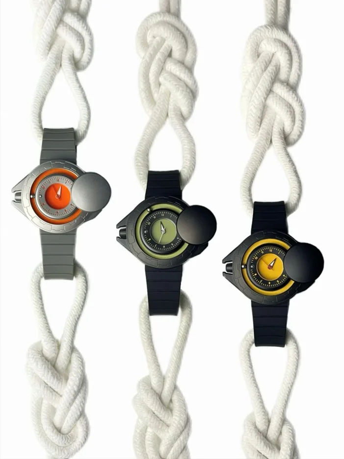 Hot Sel DG0133 Futuristic Comet Tail Automatic Mechanical Watch with Independent Dial Stylish and Technologically Advanced Watch