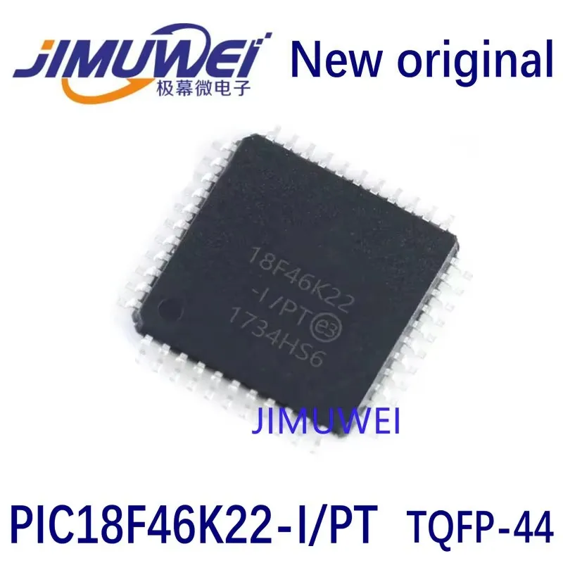 PIC18F46K22-I/PT TQFP-44 Surface mounted 8-bit microcontroller 100%New and Original