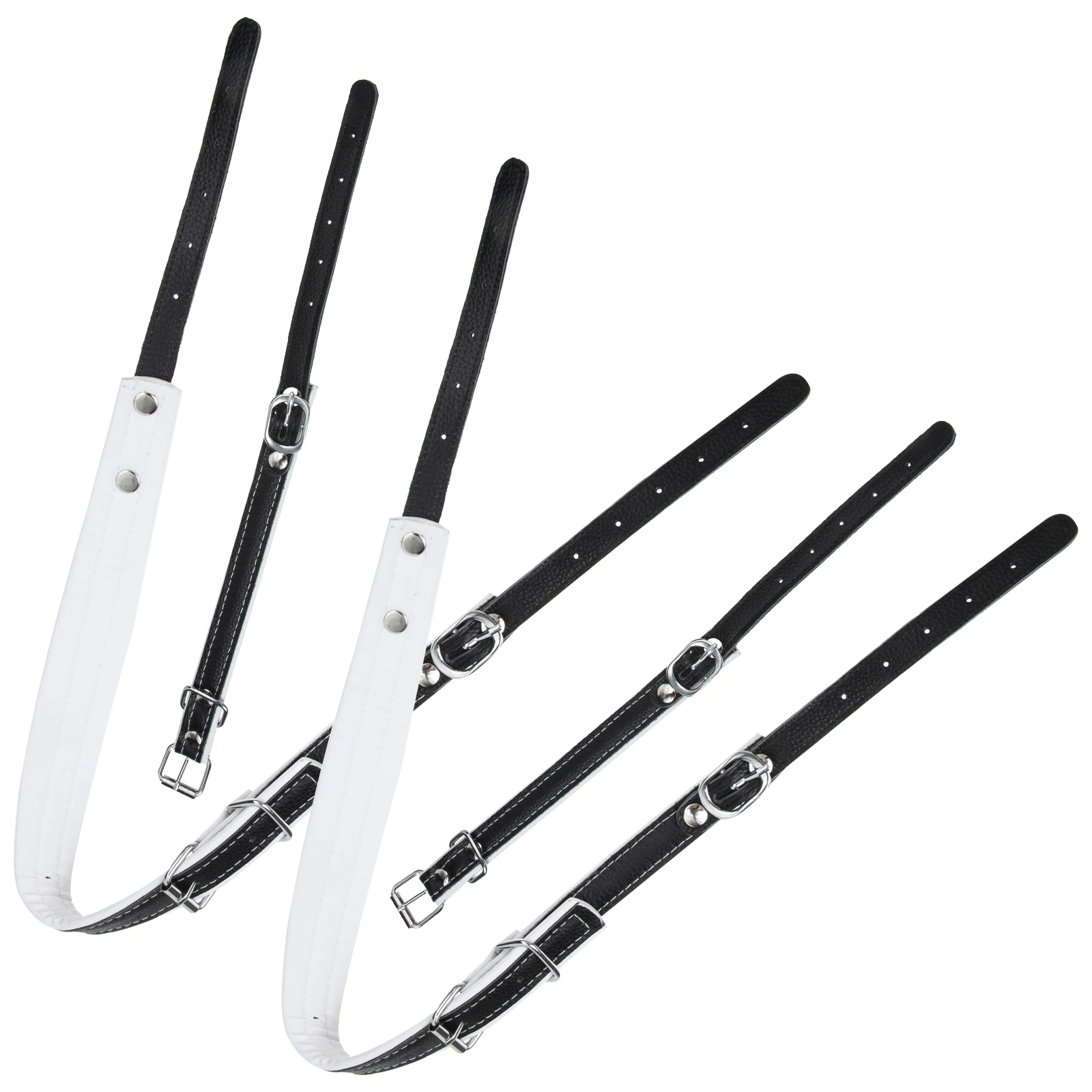 

1 Set Accordion Strap Adjustable Pu Bass Strap For Adult Musical Instrument Durable Comfortable Wear-Resistant Accordion