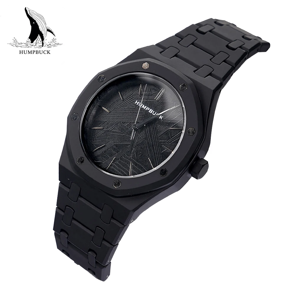 HUMPBUCK Watch Fashion Casual Quartz Light Waterproof Sport Outdoor Men\'s Wristwatch New Design Screw-down Crown Watches for Men