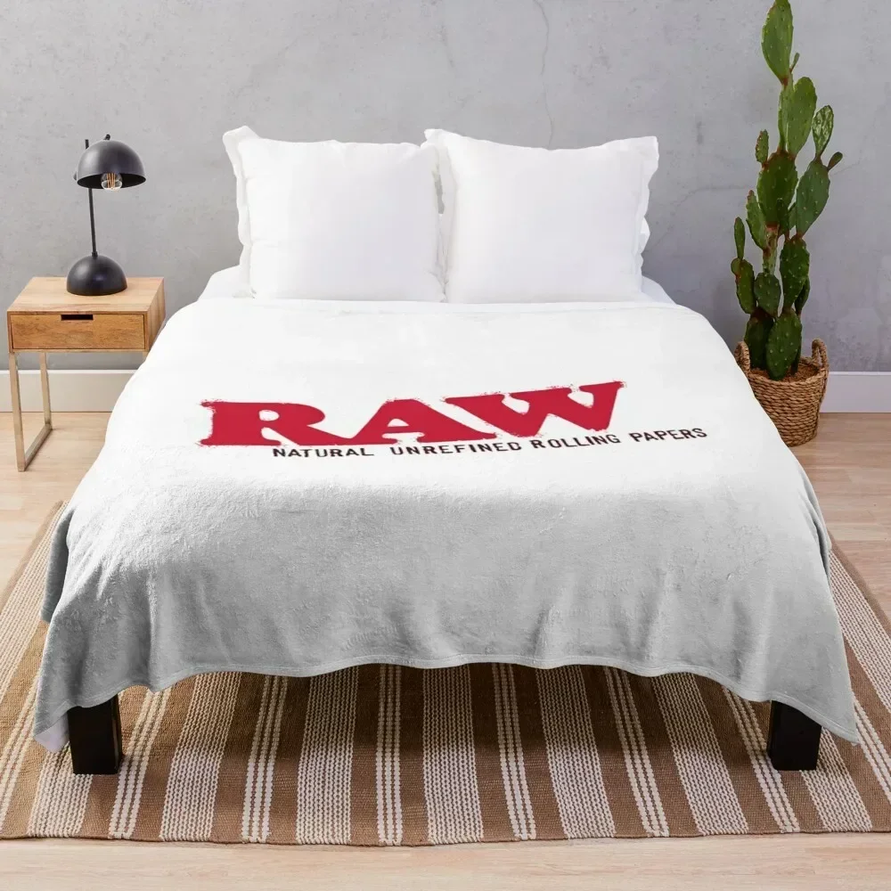 

RAW Rolling Papers Throw Blanket manga Weighted Bed Sleeping Bag Blankets