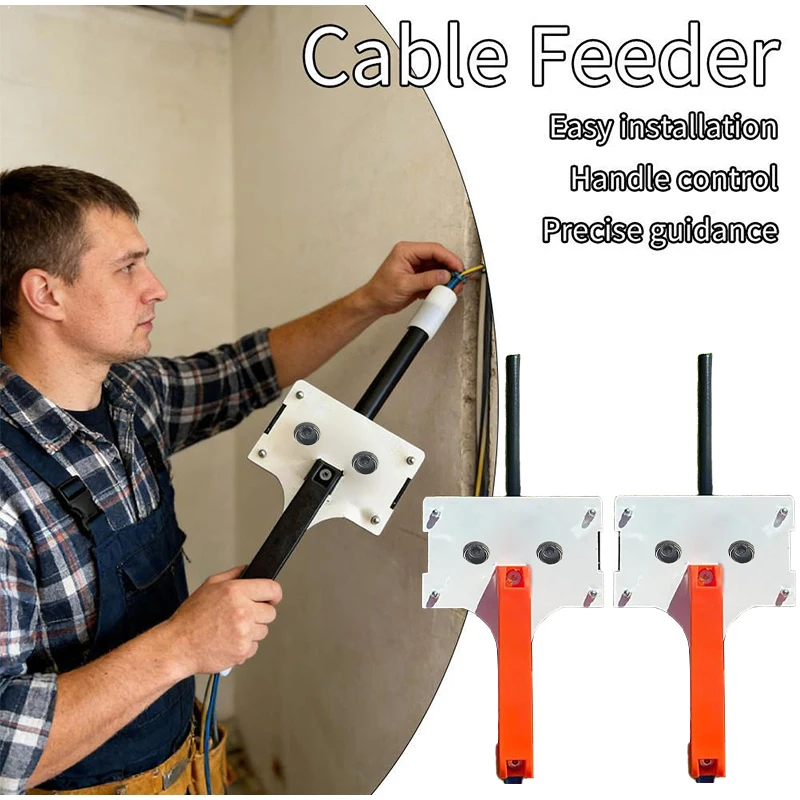 Wire Puller Heavy-duty Handheld Wiring Tools Multifunctional Threading Device For Electricians Maintenance Tool For Narrow Space