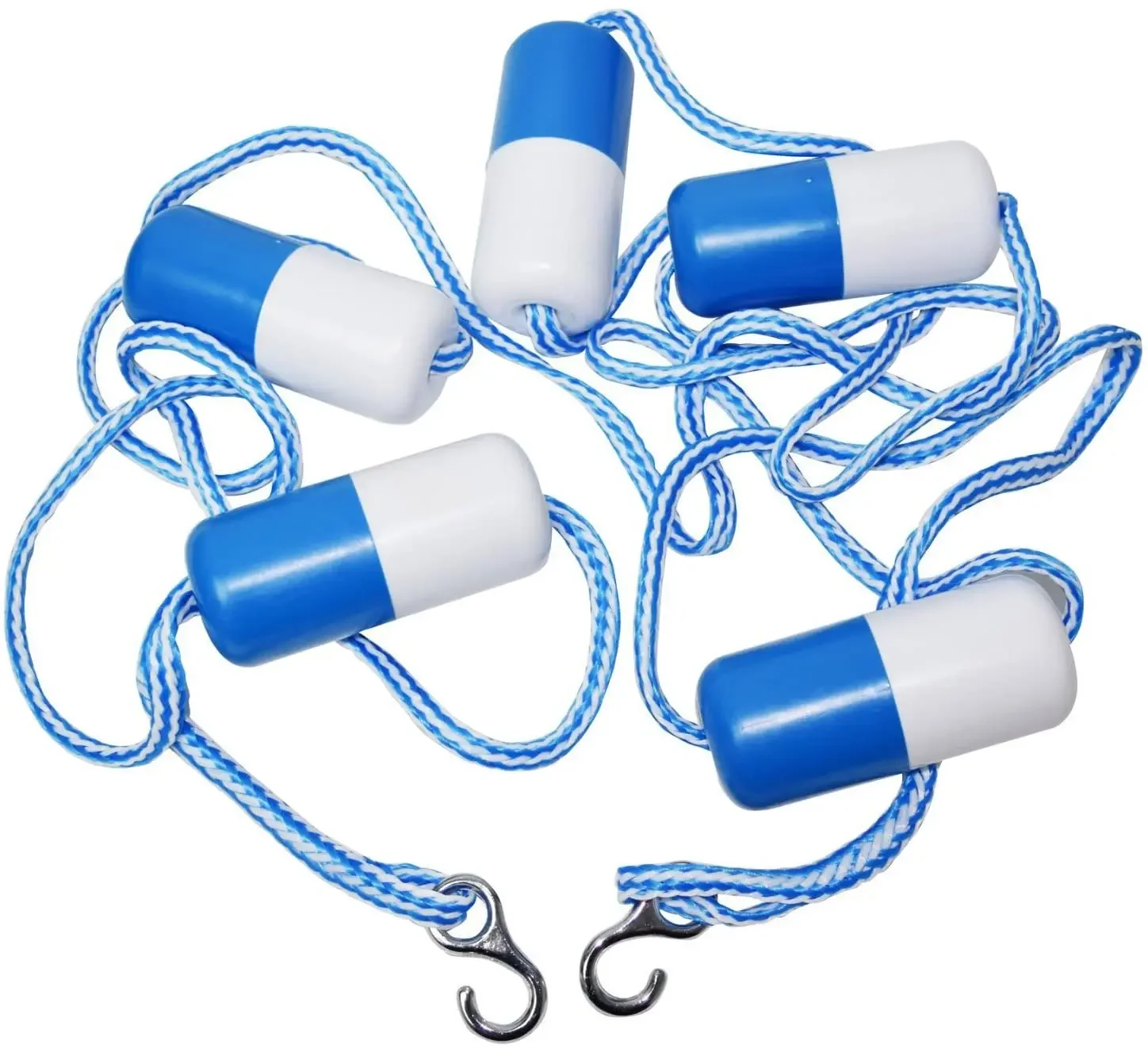 

Colorful Swimming Pool Safety Divider Pool Line Rope and Float Line Handles With 2 Hooks