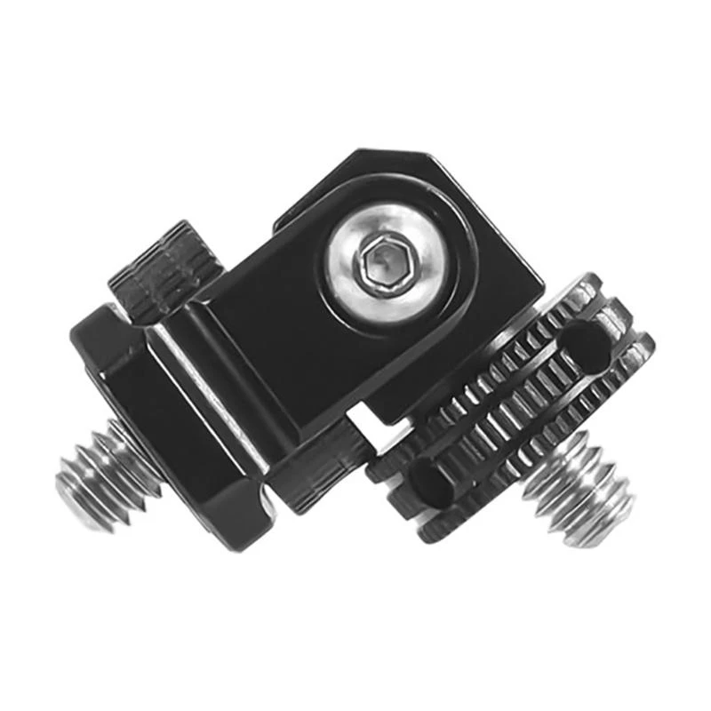 

Y2GD Camera Hot Shoe Monitors Flexible Tripods Adapter Cold Shoe Mount for DSLR Camera Quick Release Monitors Holder Support