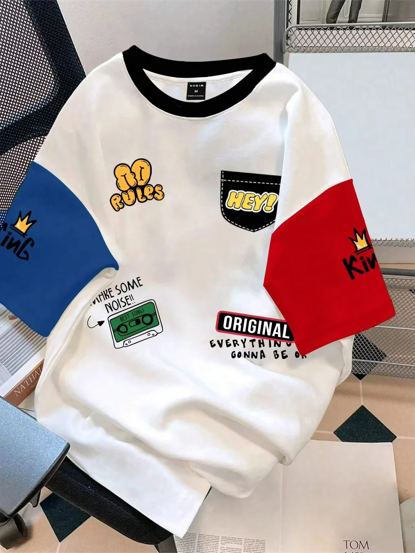 2025 صيف جديد تي شيرت رجالي بسيط عادية ثلاثية الأبعاد نمط مطبوع خفيفة الوزن تنفس التجفيف السريع امتصاص العرق السترة #3