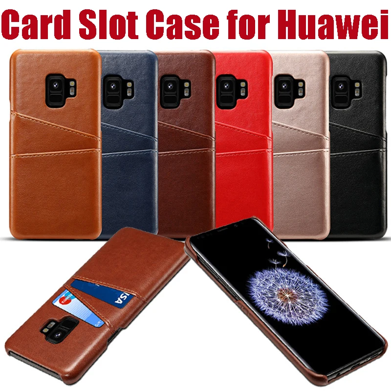 

50x Case For Huawei P40 P30 P20 Mate 30 20 10 Pro Lite Card Slot Cover Leather Cases For Honor V20 10i 9 Nova 7i 5i 8A 8S Y7 Y6