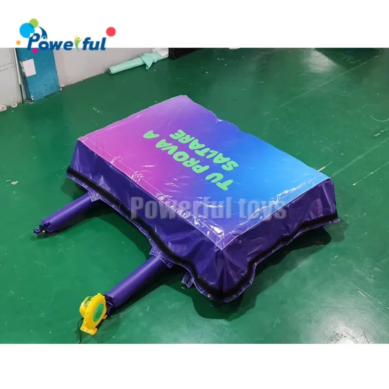 

Inflatable Column Airbag Trampoline Park Gymnastics Jumping Airbag Foam Pit Ninja Steeplechase Airbag Jumping Bag