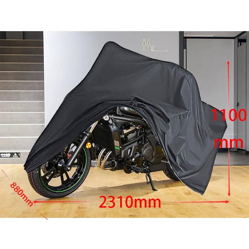 

For KAWASAKI Vulcan S motorcycle cover Full car Sun protection dust no ear thickened Oxford clothcover