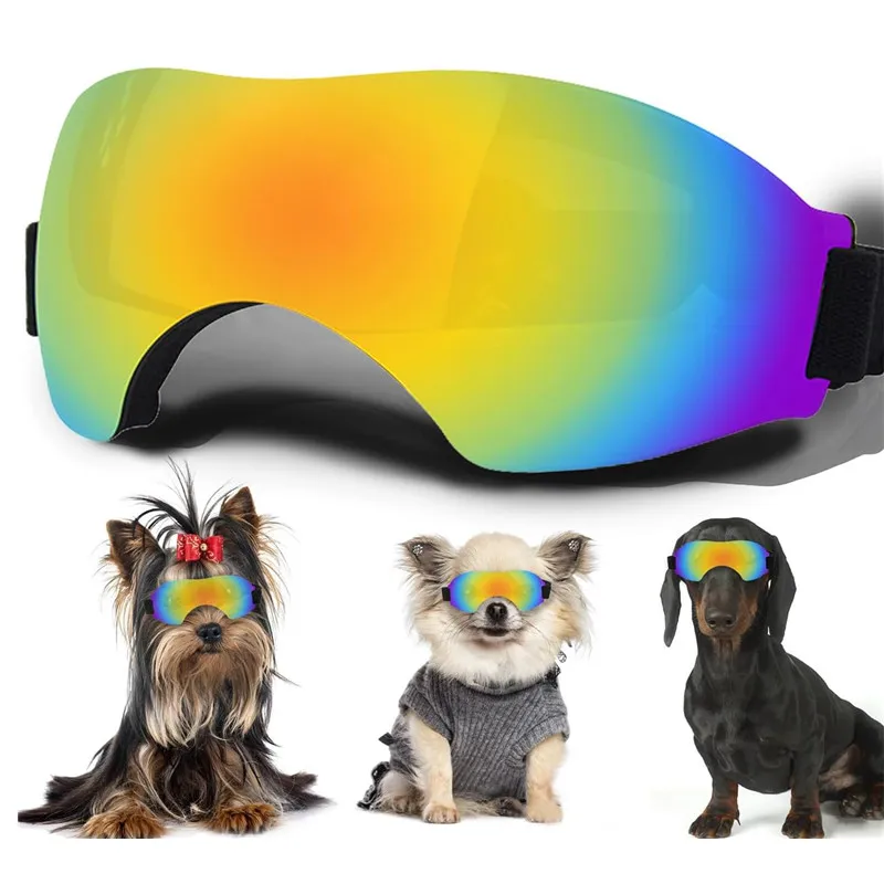 Pet supplies Dog goggles, UV resistant, wind and rain resistant for small and medium-sized dogs, sun sunglasses for dogs