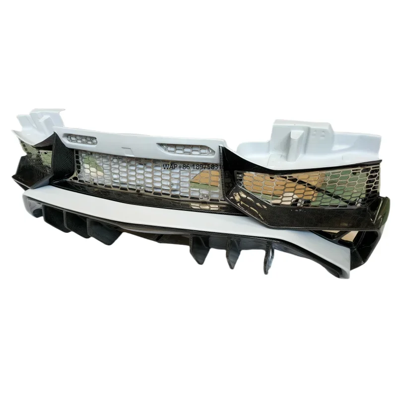 

New Semi Carbon Fiber Rear Bumper Body Kit for LP700 720 750 Upgraded SV Model Includes Screws