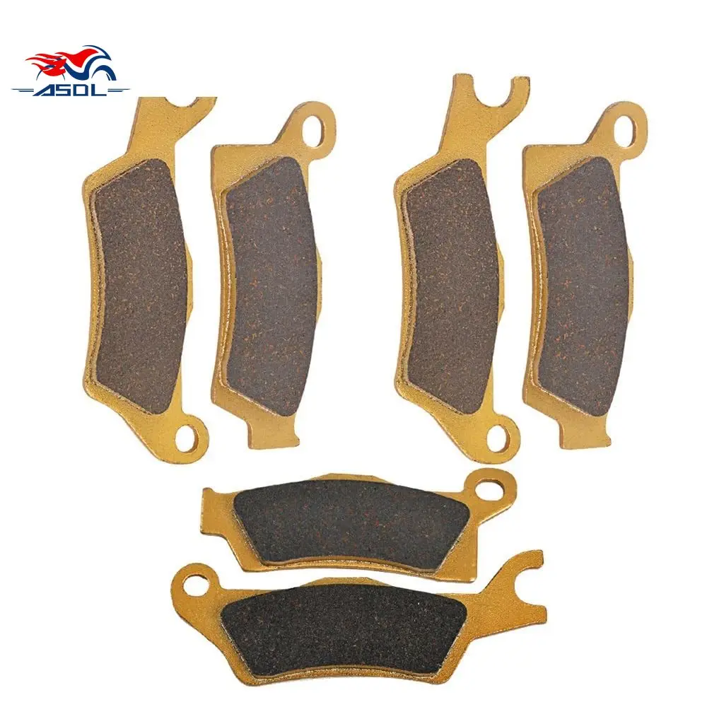 

Front Rear Brake Pads For CAN AM Outlander 450 500 650 800 1000 L 4x4 XMR Max XXC EFi R STD DPS XMR XT 2012-2022 2019 2010 2021